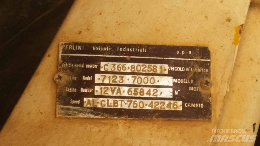 Perlini (ricambi) 366 Starre dumptrucks