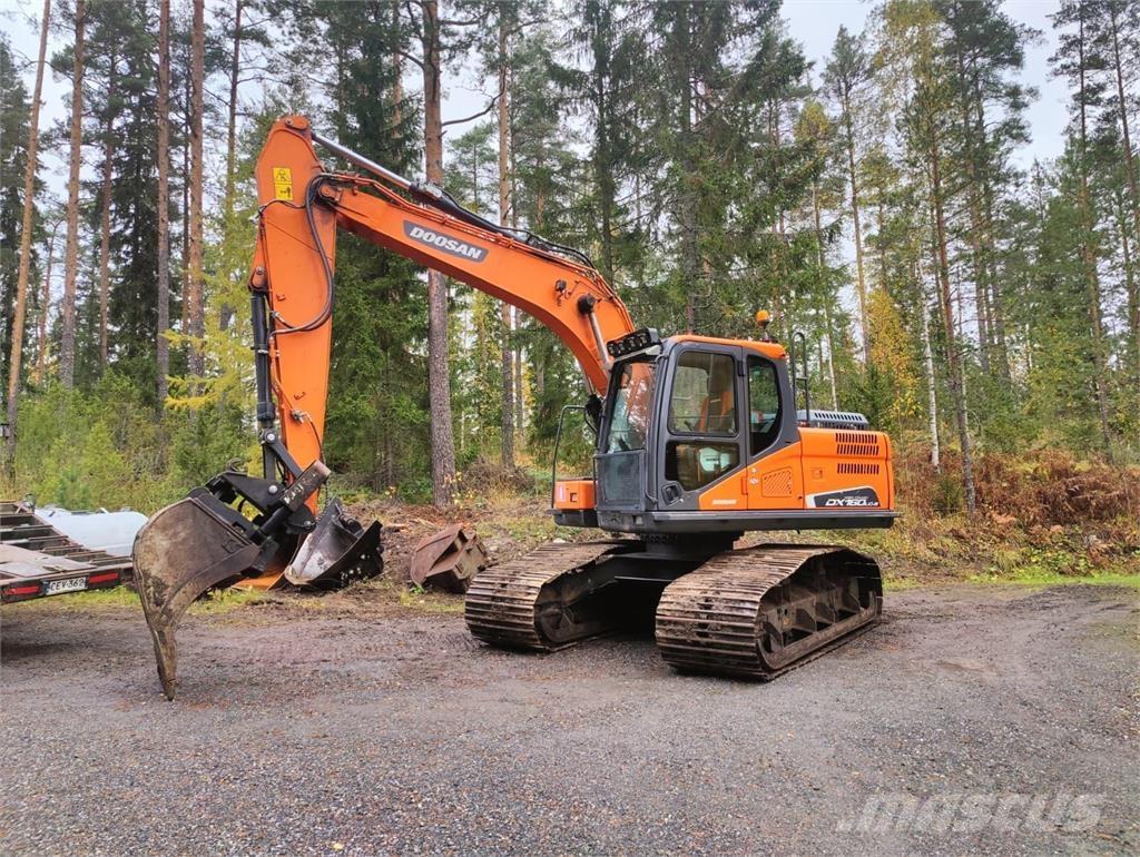 Doosan DX160 LC-5 Rupsgraafmachines