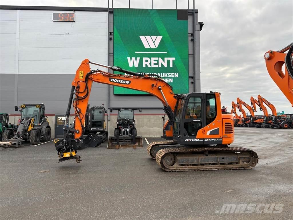 Doosan DX140LCR-5 Rupsgraafmachines