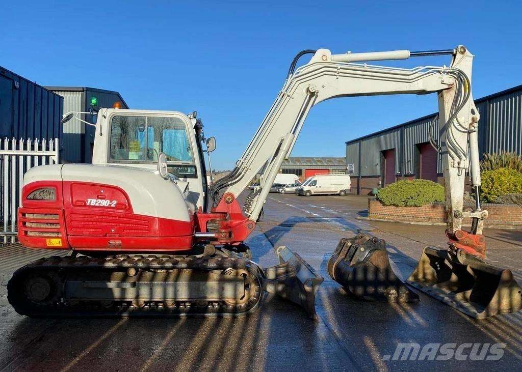 Takeuchi TB 290 Midigraafmachines 7t - 12t