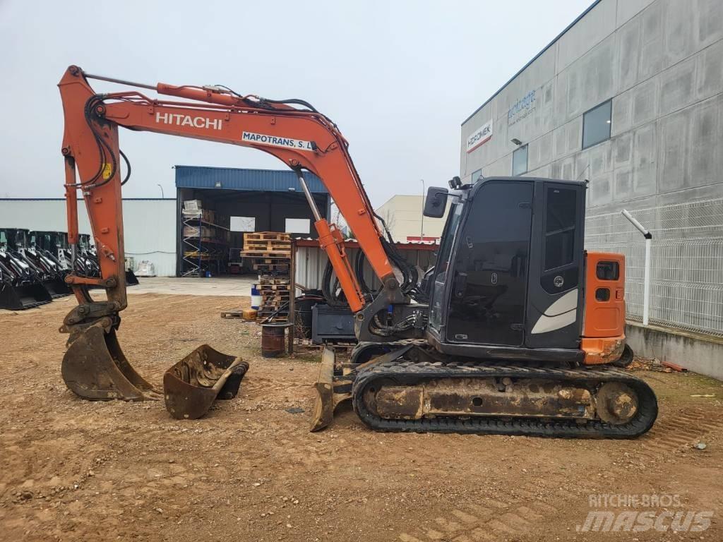 Hitachi ZX 85 US B-6 Midigraafmachines 7t - 12t