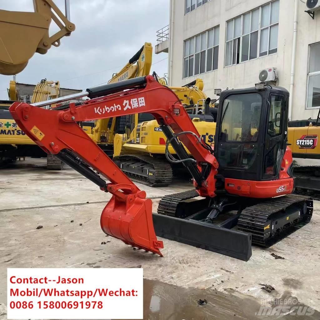 Kubota U55-5 Minigraafmachines < 7t