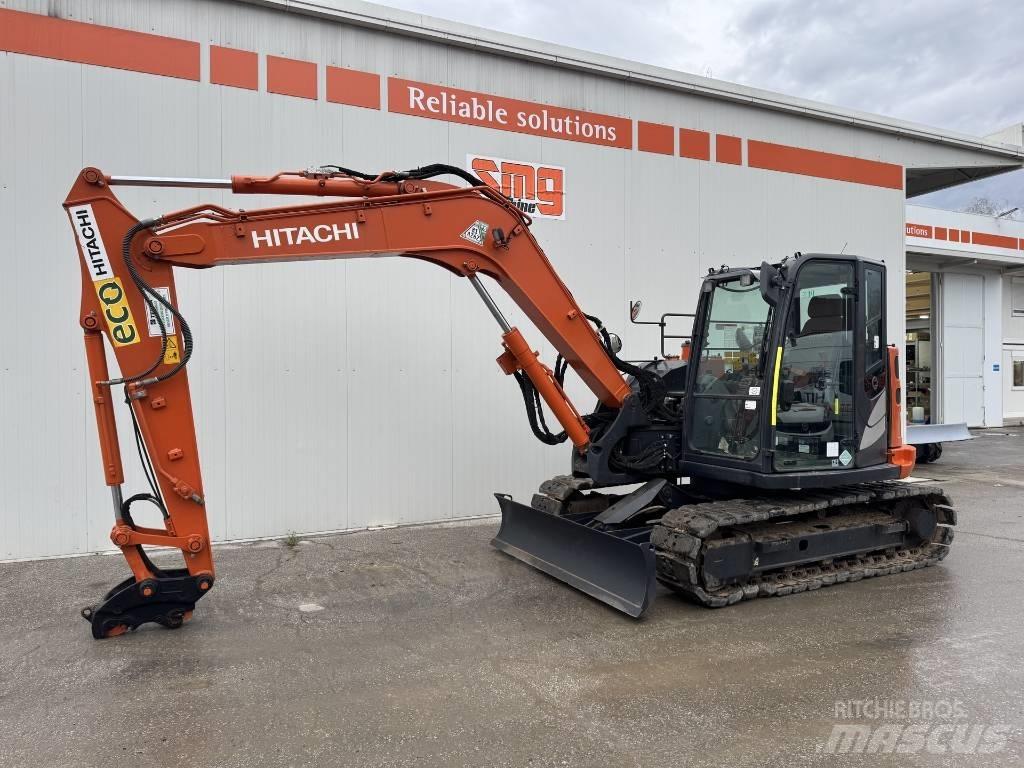 Hitachi ZX 85 US B-6 Midigraafmachines 7t - 12t