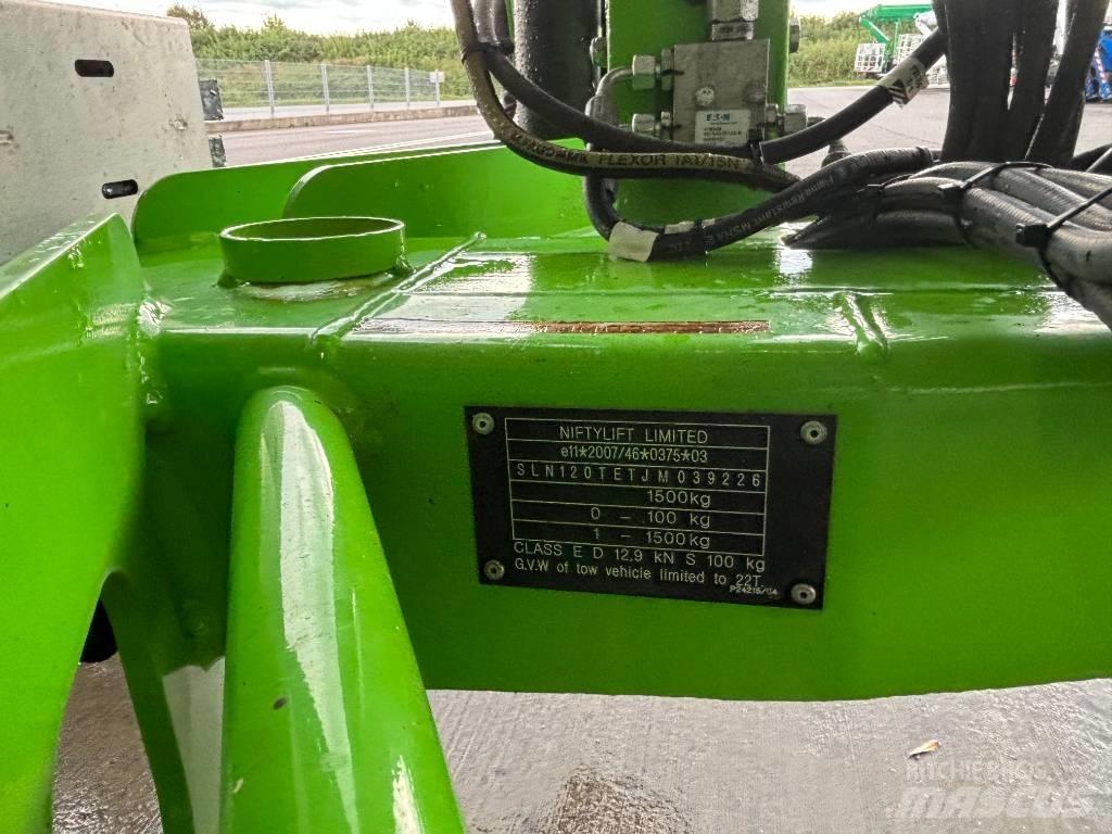 Niftylift 120 TET Aanhanger hoogwerkers