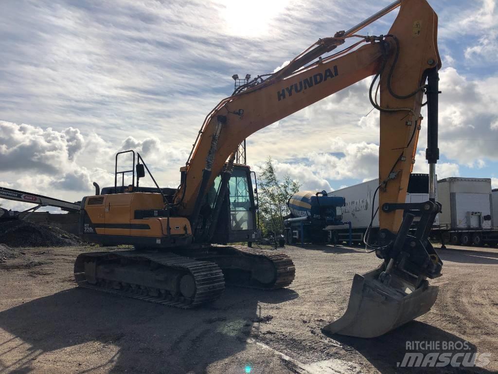 Hyundai HX 220 L Rupsgraafmachines