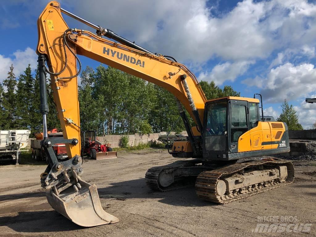 Hyundai HX 220 L Rupsgraafmachines