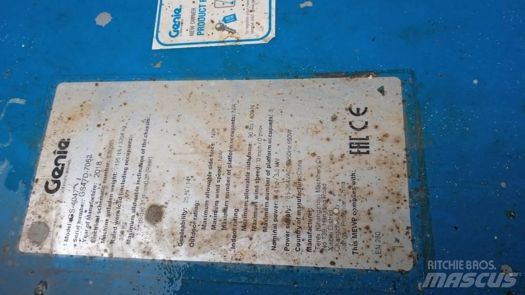 Genie GS4047 Schaarhoogwerkers