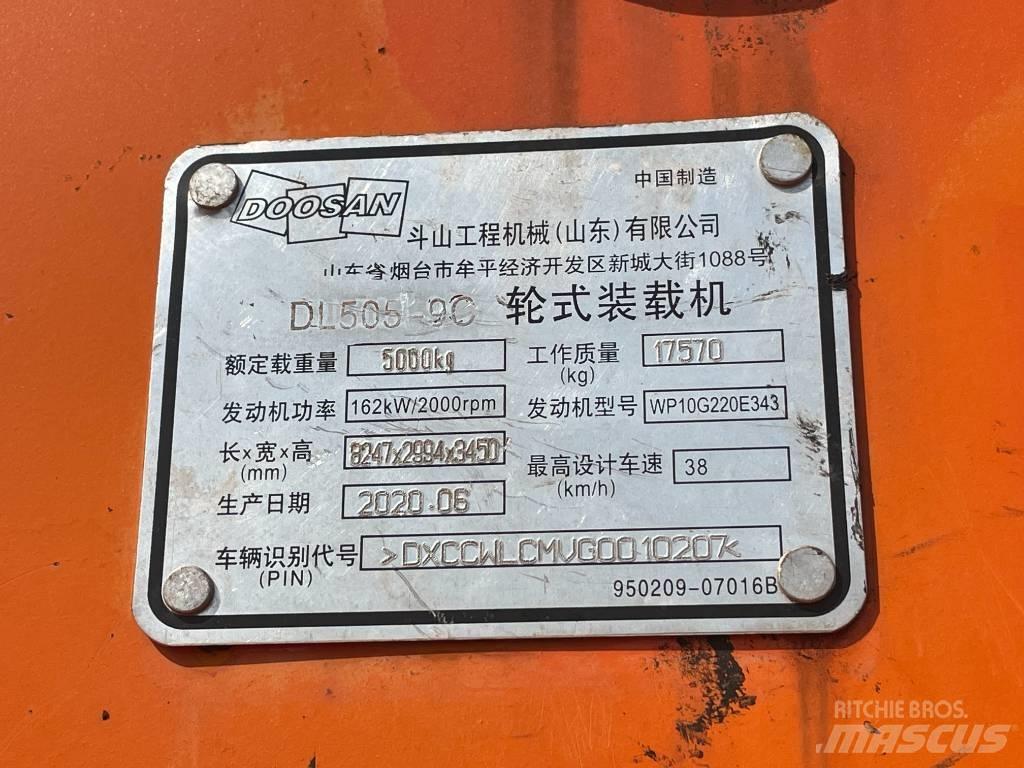 Doosan DL 505 Wielladers