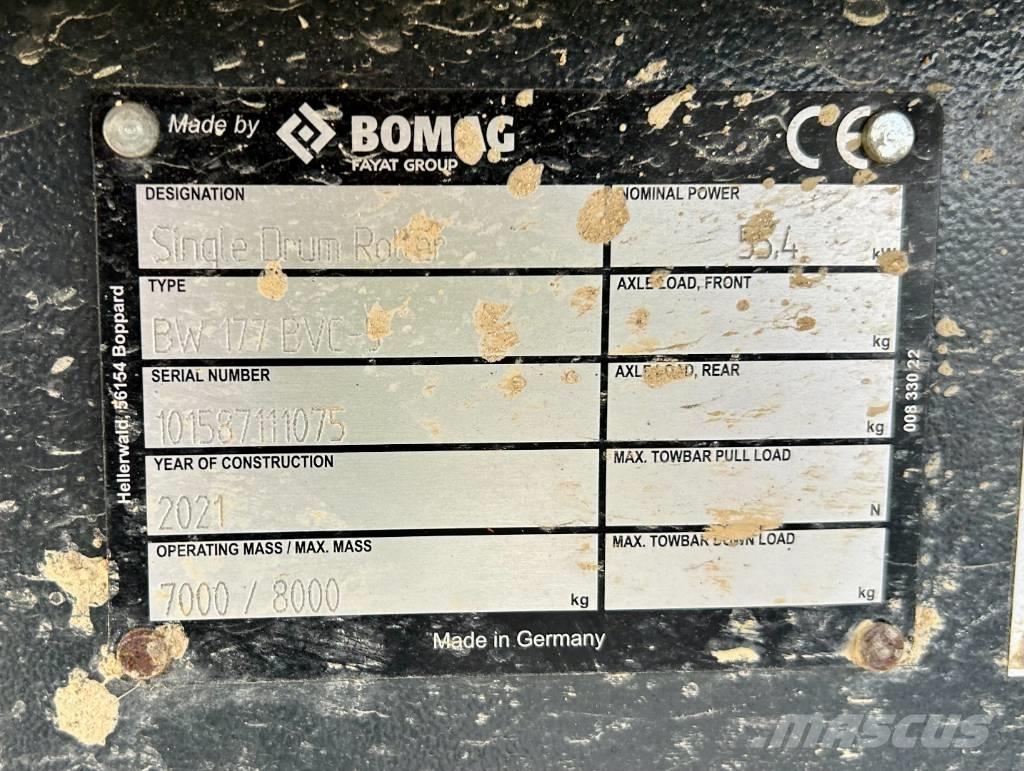 Bomag BW 177 BVC-5 Trilrolwalsen