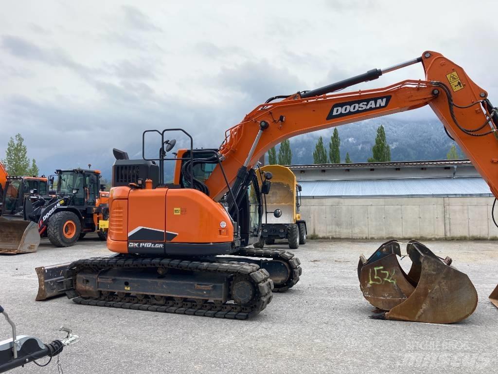 Doosan DX 140 LCR-7 Rupsgraafmachines