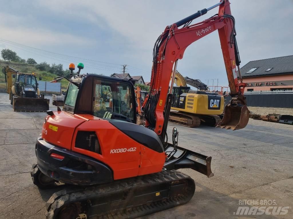 Kubota KX 80-4 Midigraafmachines 7t - 12t