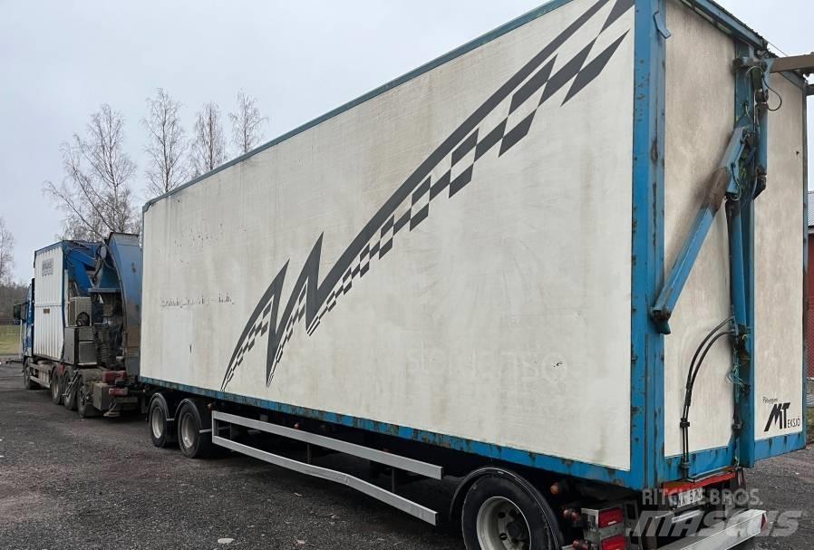 Parator ST18-10 Hout snipper oplegger