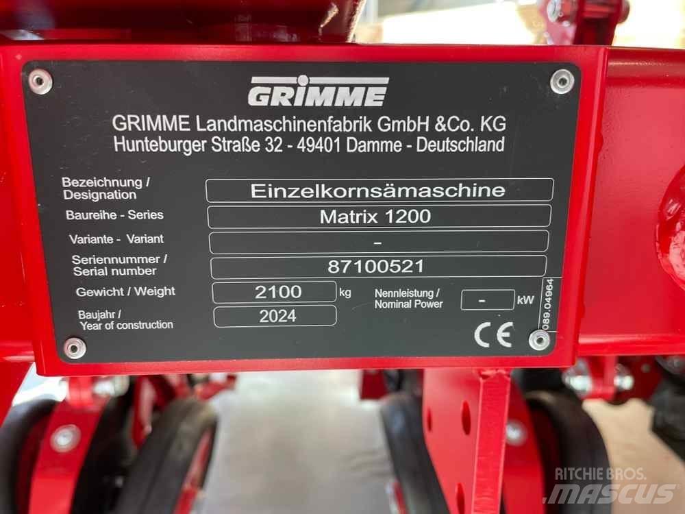 Grimme MATRIX 1200 Landbouw - overige