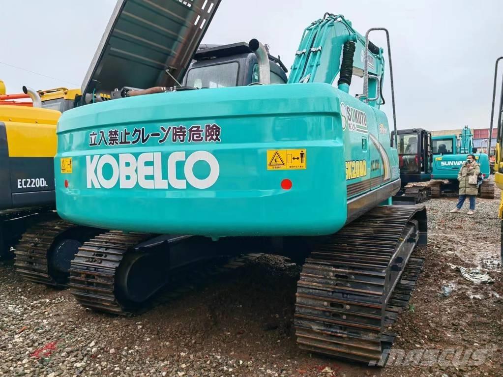 Kobelco SK200D Rupsgraafmachines