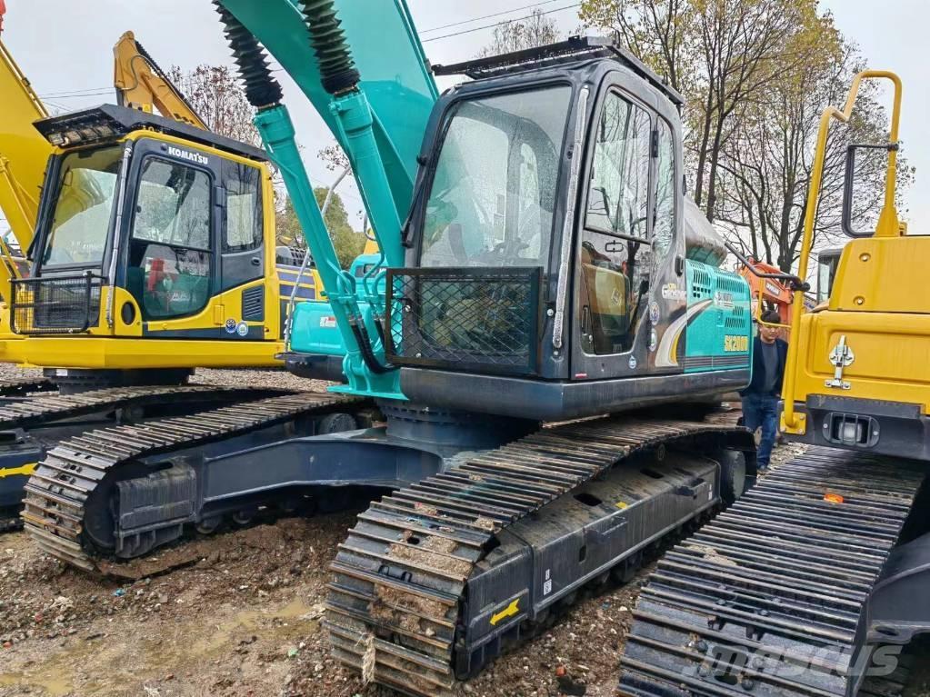 Kobelco SK200D Rupsgraafmachines