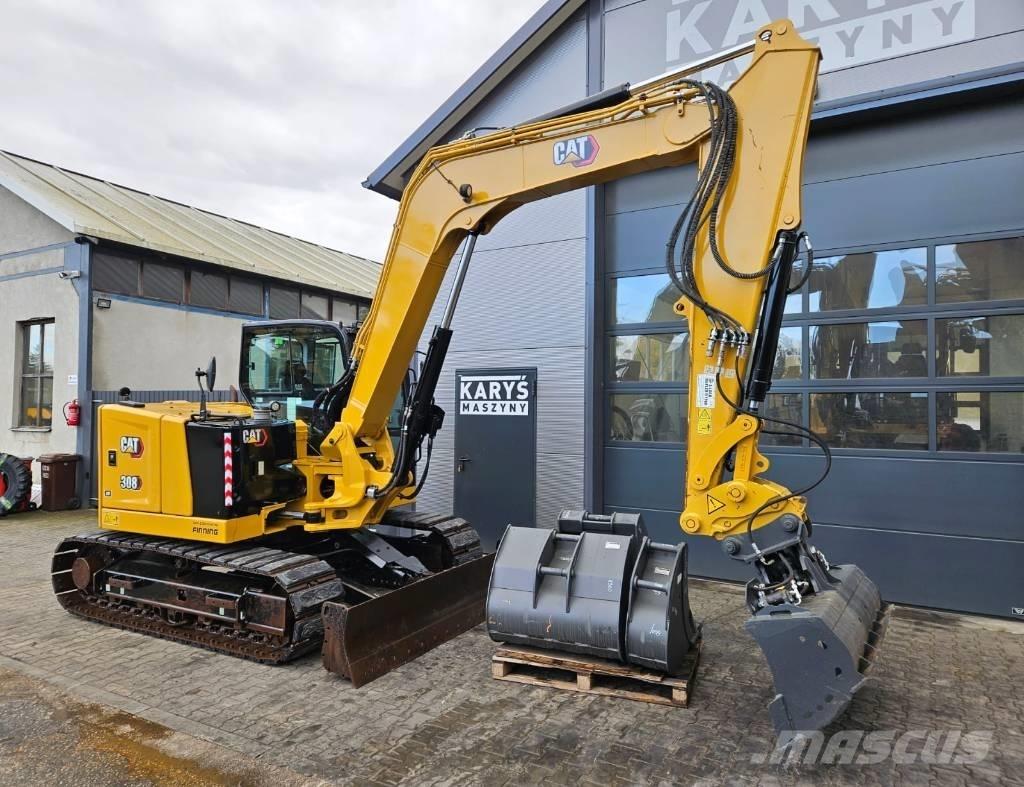 CAT 308 CR Midigraafmachines 7t - 12t