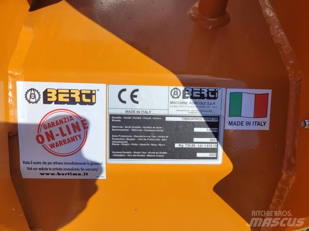 Berti Ekrs/s 250 Klepelmaaiers