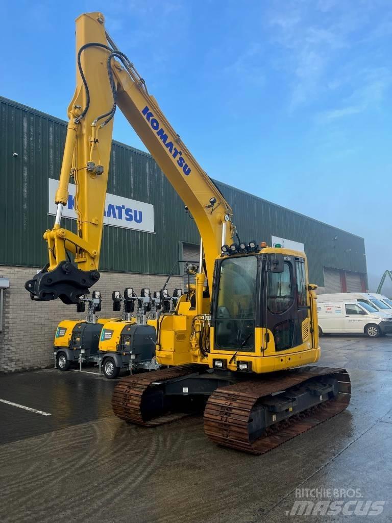 Komatsu PC138US-11 Rupsgraafmachines