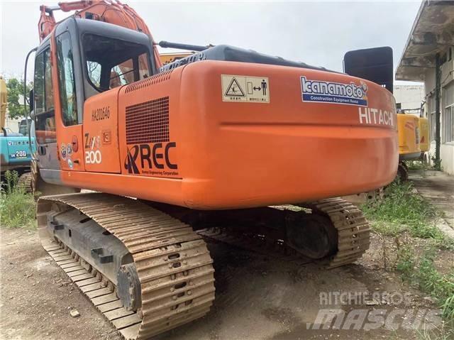 Hitachi ZX 200 Rupsgraafmachines
