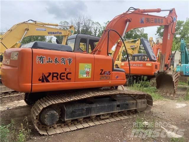 Hitachi ZX 200 Rupsgraafmachines