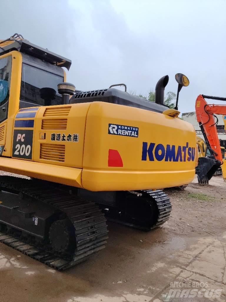 Komatsu PC200-8 Rupsgraafmachines
