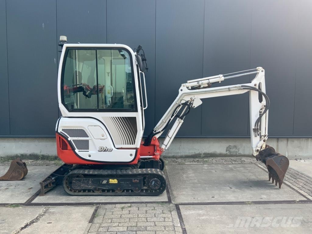 Yanmar SV 18 Minigraafmachines < 7t
