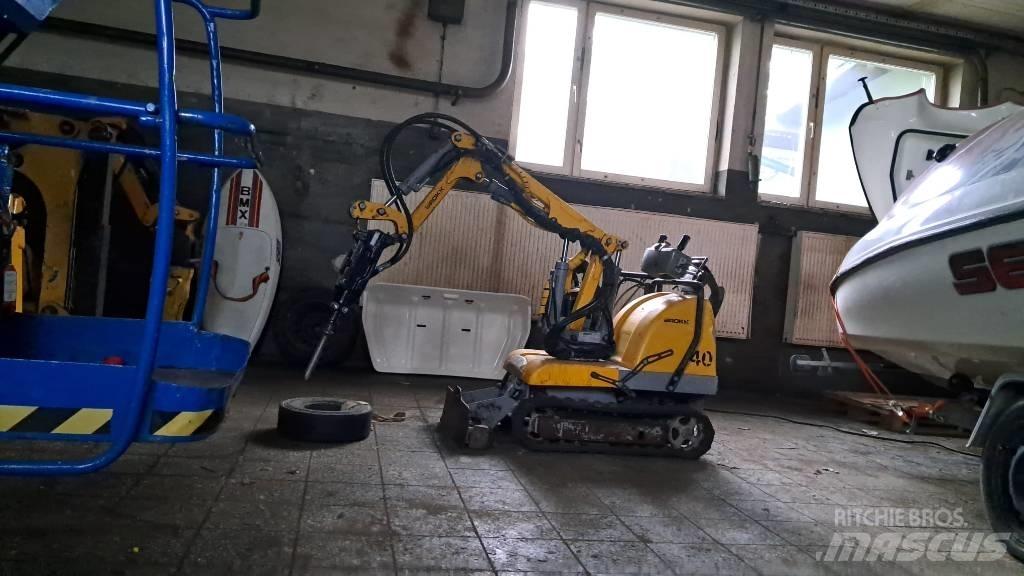 Brokk 40 Minigraafmachines < 7t