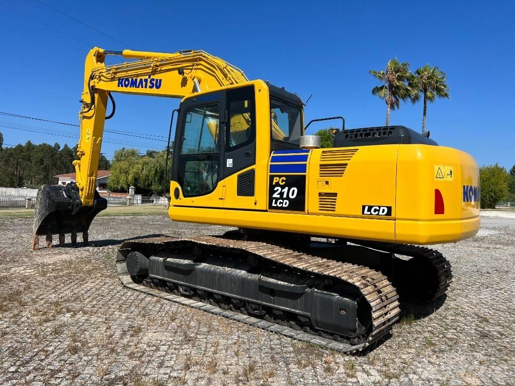 Komatsu PC 210 LCD-8 Rupsgraafmachines