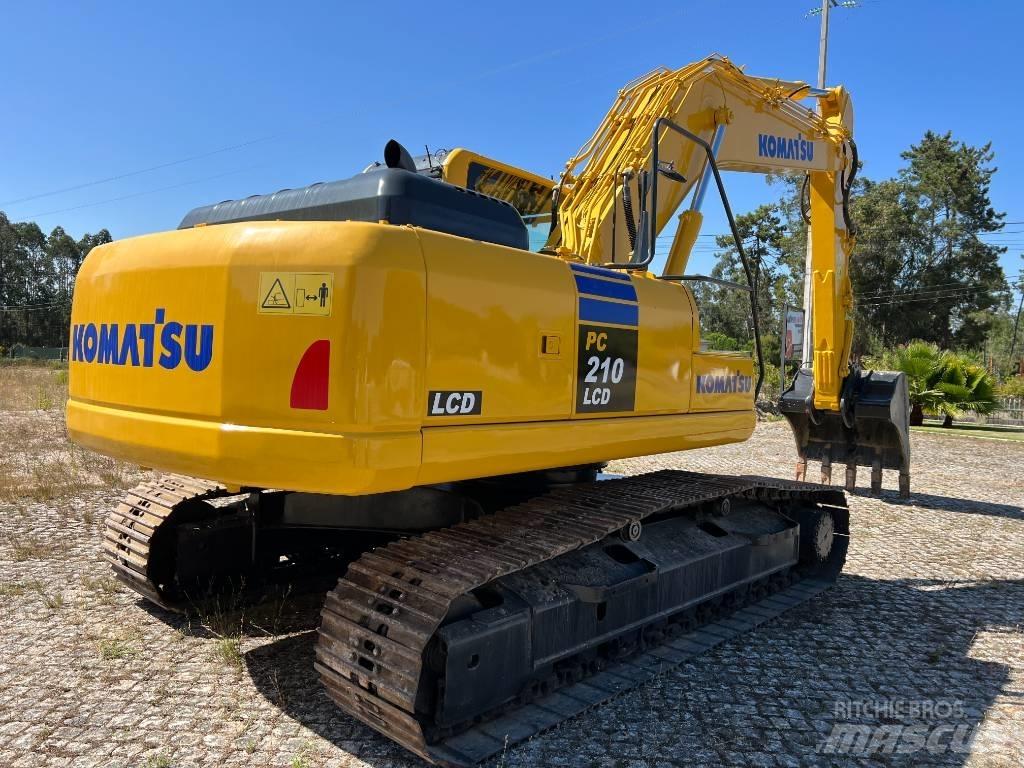 Komatsu PC 210 LCD-8 Rupsgraafmachines