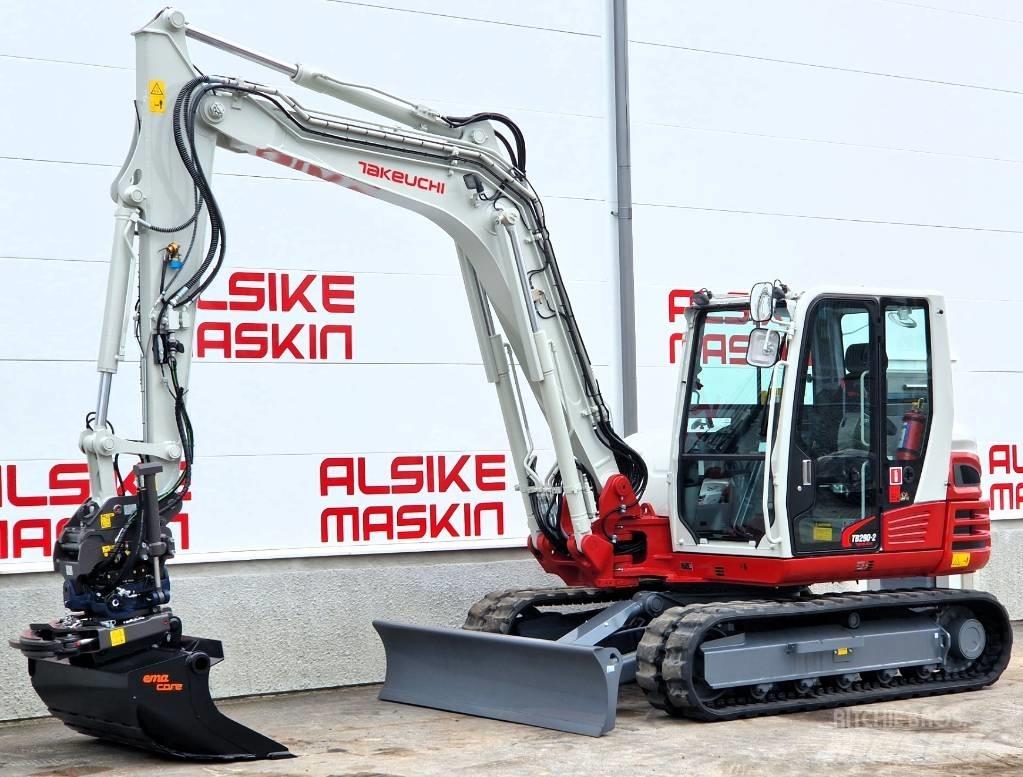 Takeuchi TB290-2 Midigraafmachines 7t - 12t
