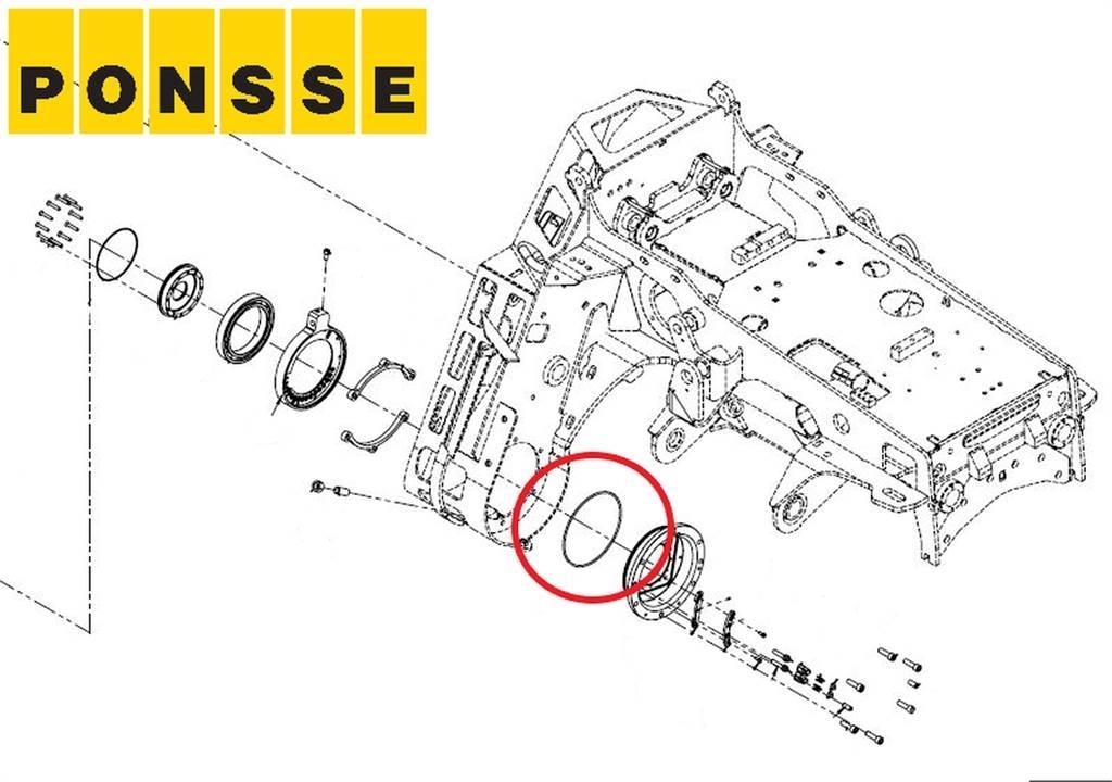 Ponsse 0059913 Uitrijwagenkranen