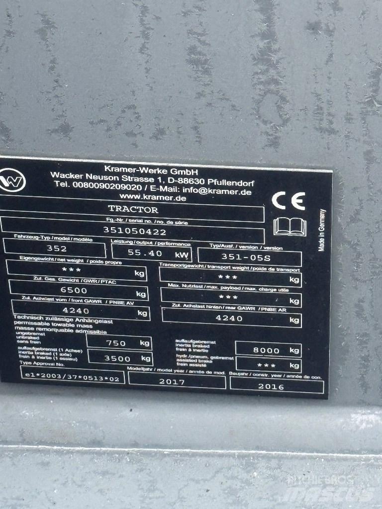 Kramer 8085 Wielladers