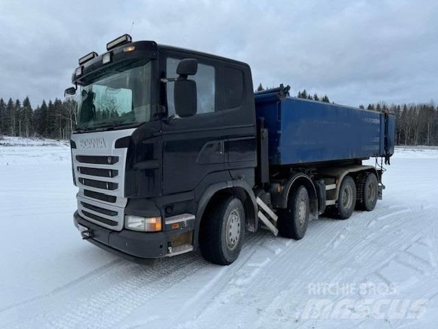 Scania R 500 Vrachtwagen met containersysteem