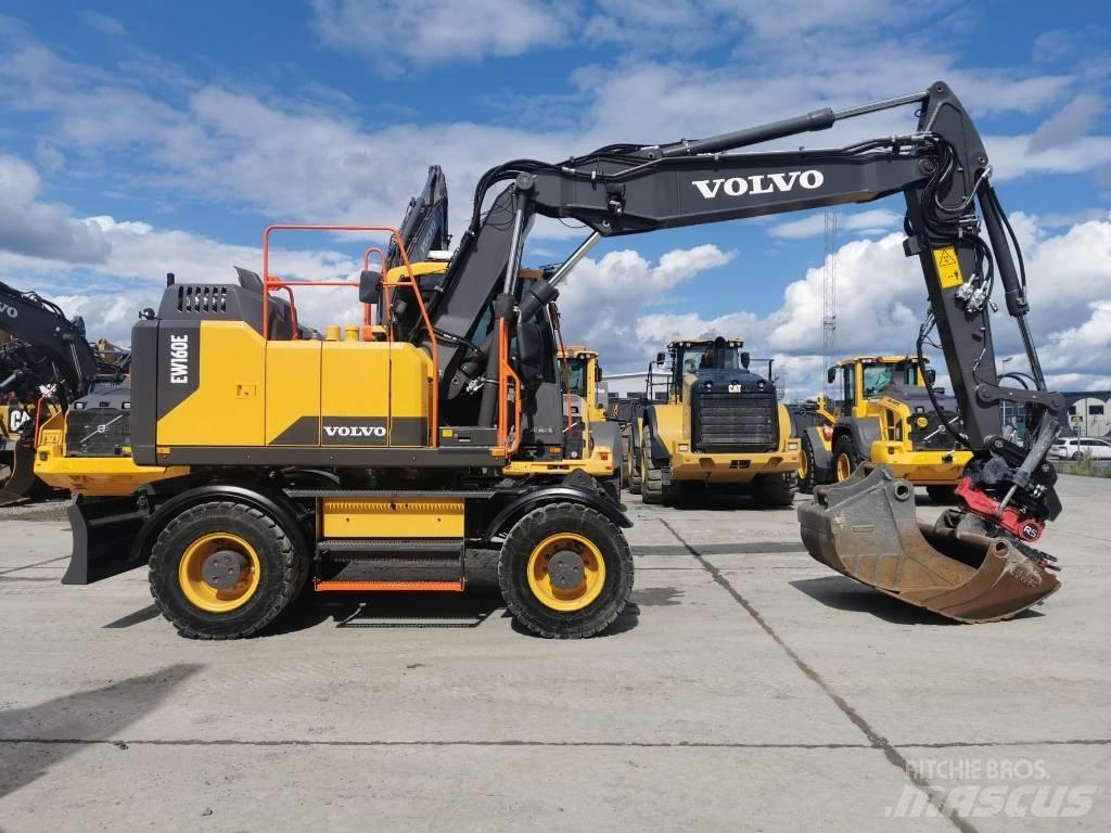 Volvo EW 160 E Wielgraafmachines