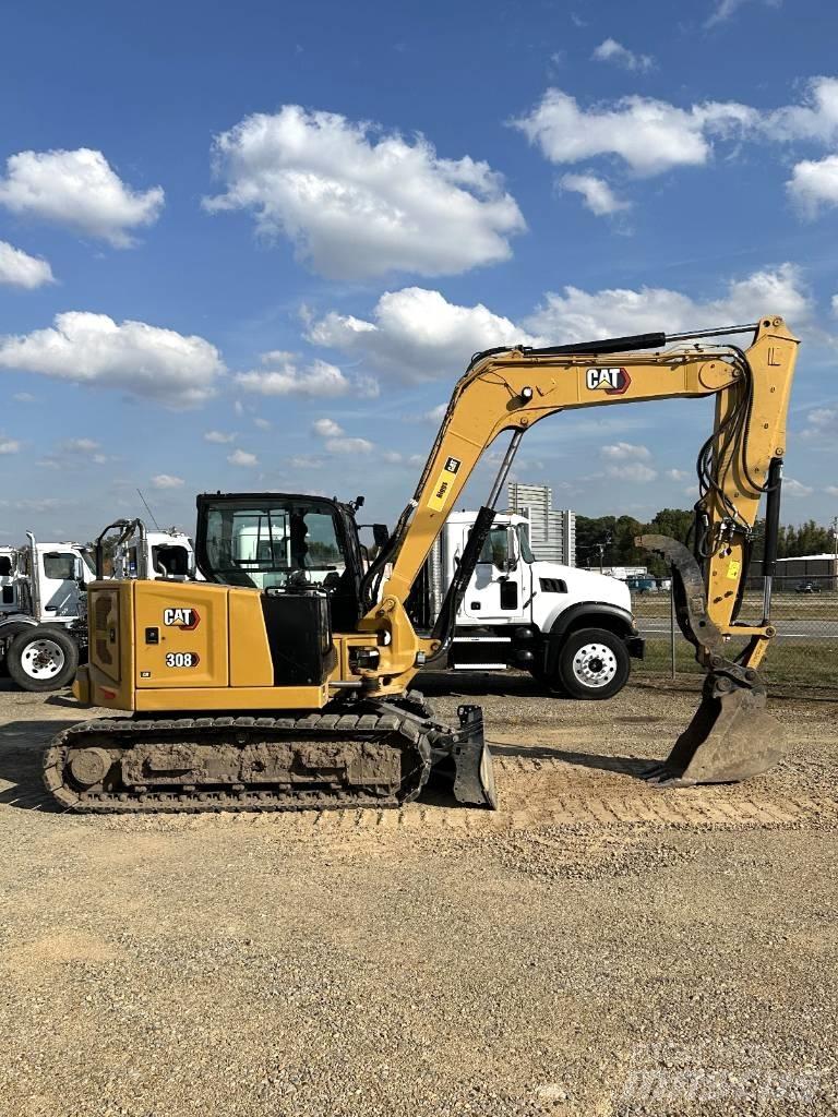 CAT 308 Rupsgraafmachines