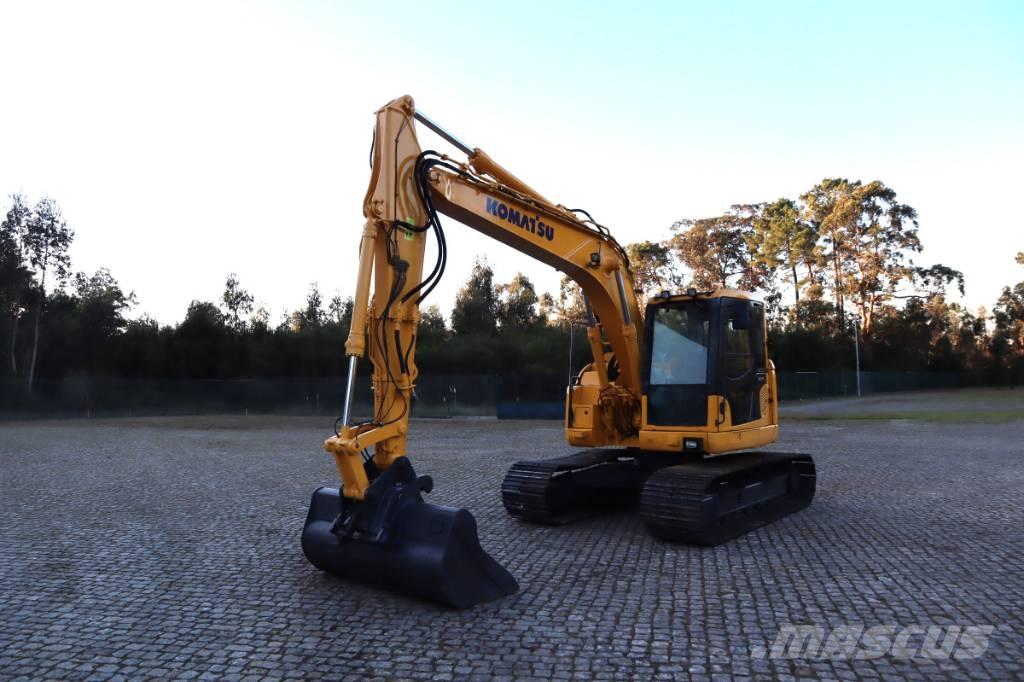 Komatsu PC138US-8 Rupsgraafmachines