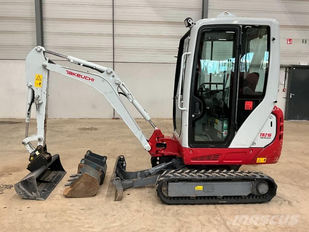 Takeuchi TB 216 Minigraafmachines < 7t