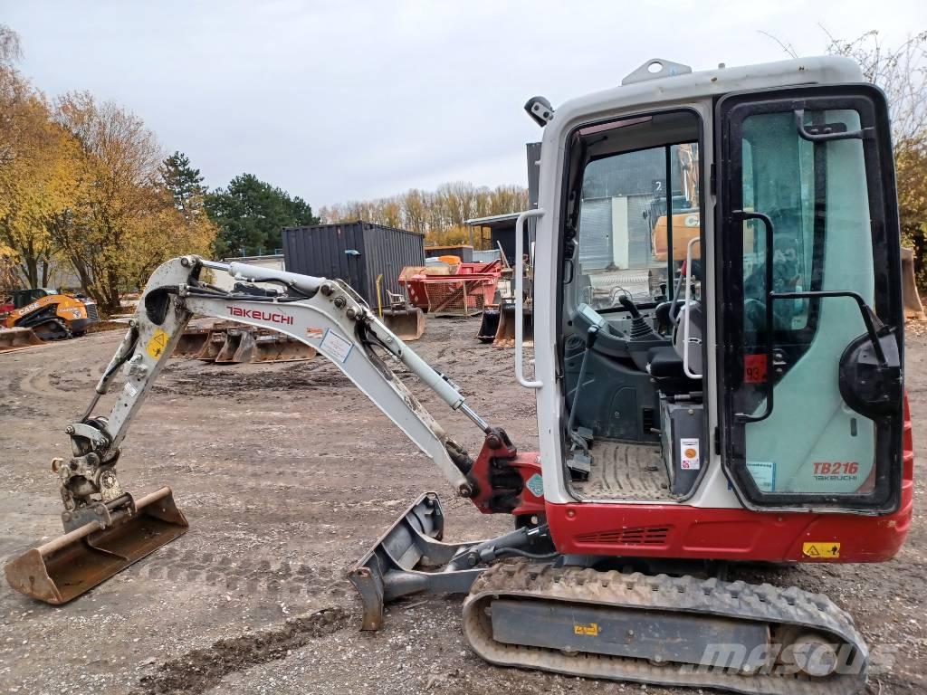 Takeuchi TB 216 Minigraafmachines < 7t