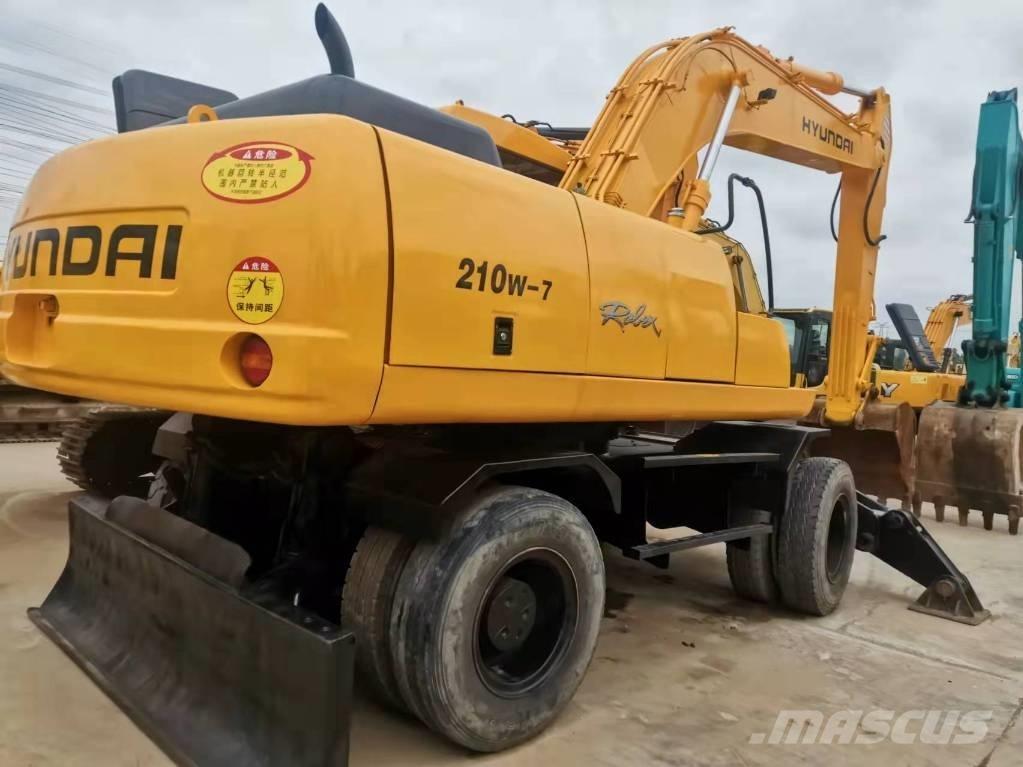Hyundai 210-7 Wielgraafmachines