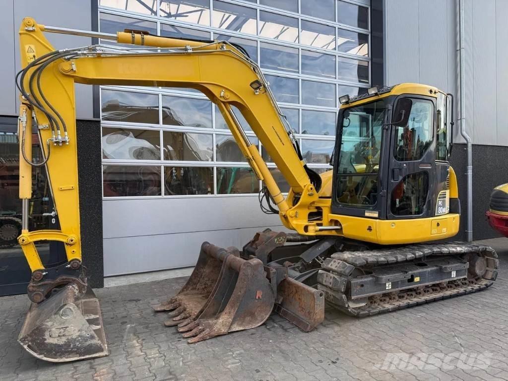 Komatsu PC80MR-3 Midigraafmachines 7t - 12t