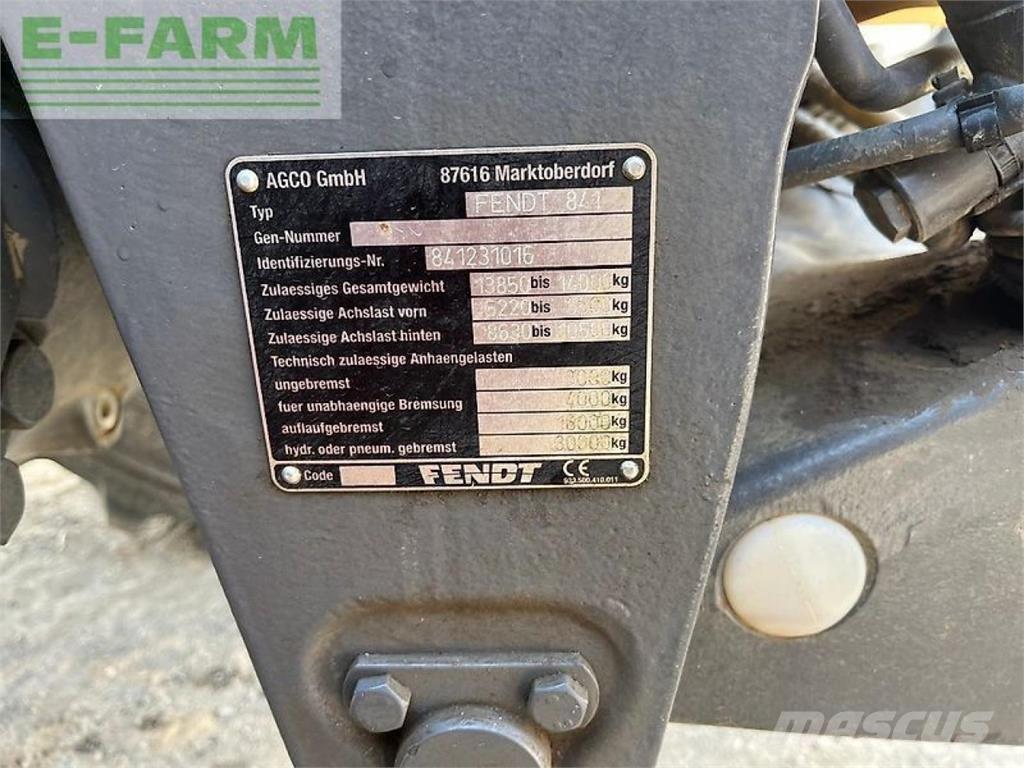 Fendt 826 vario Tractoren