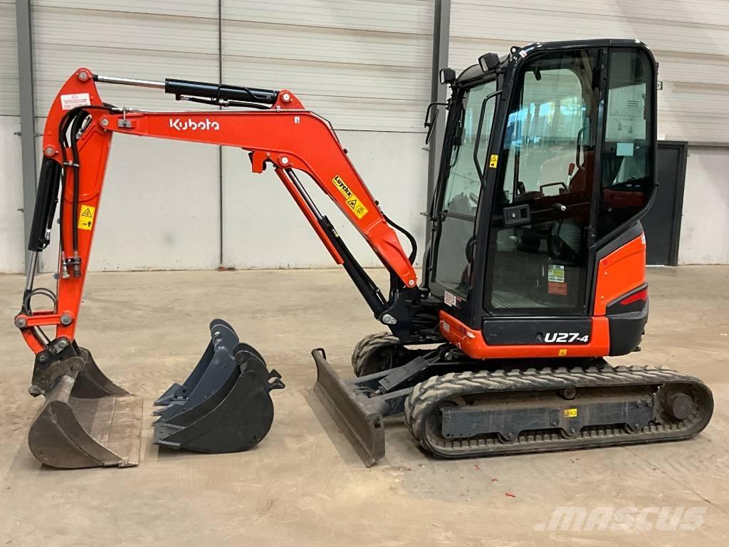 Kubota U 27-4 HI Minigraafmachines < 7t