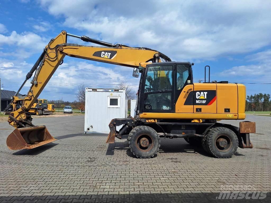 CAT M 318 F Wielgraafmachines