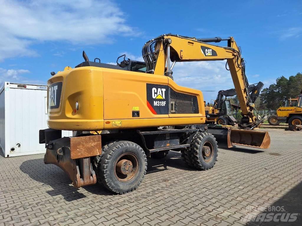 CAT M 318 F Wielgraafmachines
