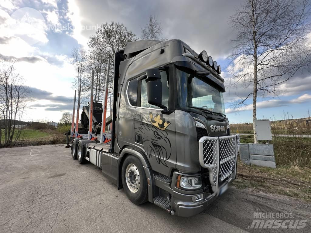 Scania R 730 Hout-Bakwagens