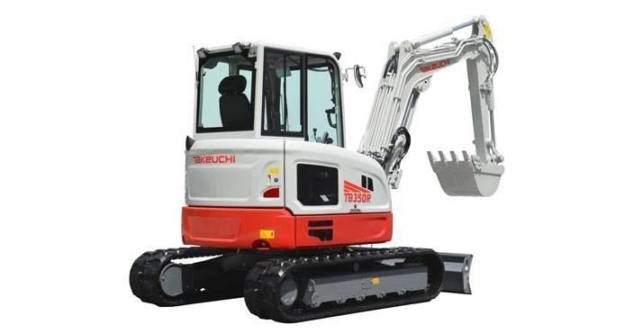 Takeuchi TB 350R Minigraafmachines < 7t