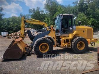 John Deere 624k Wielladers