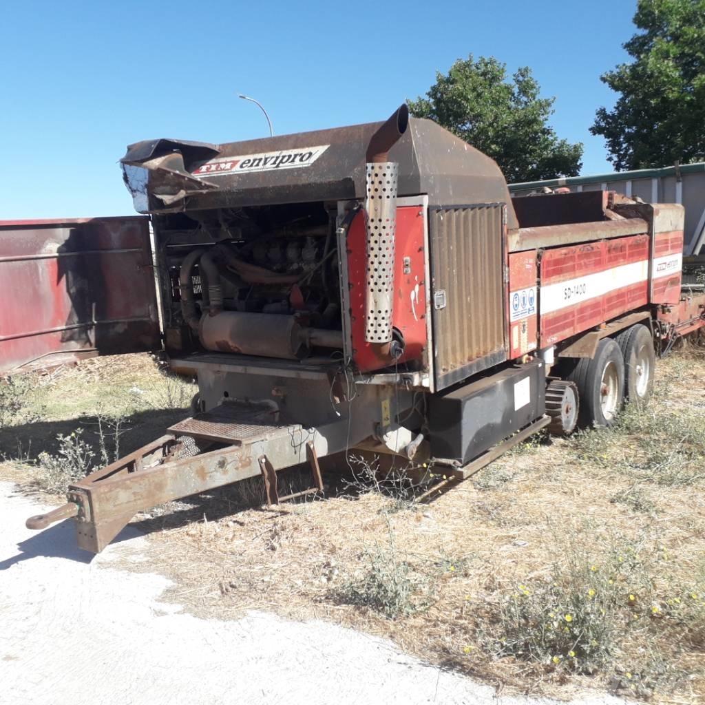 Tim ENVIPRO SD1400 Houtversnipperaars