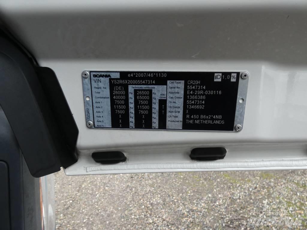 Scania R 450 Chassis met cabine