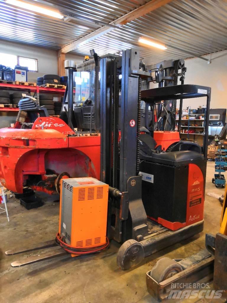 Linde R14AC Reachtruck voor hoog niveau